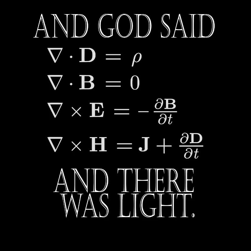 And God Said Maxwell Equation