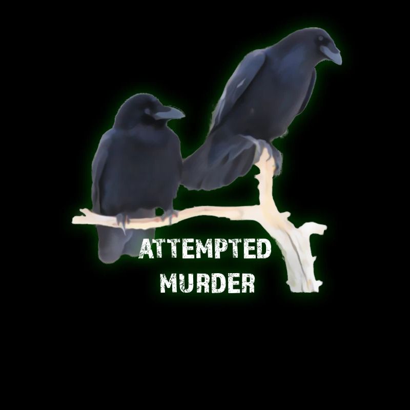 Attempted Murder Funny Corvids