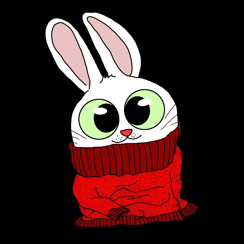 Tshirt Lapin moelleux en pull moelleux