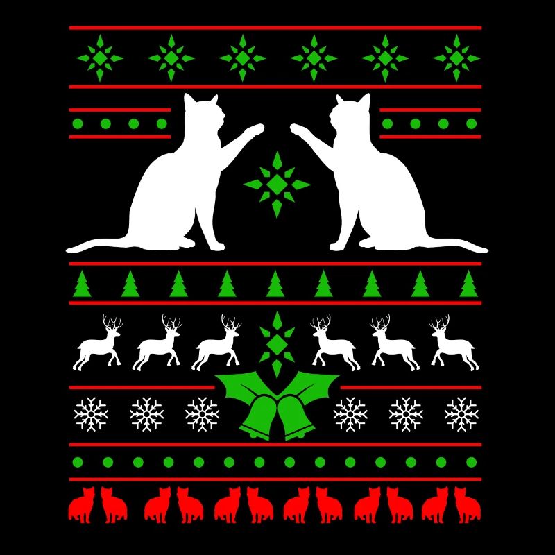 Chats de Noël chats chats