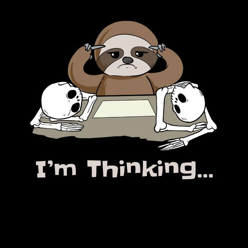 Sloth Idea Slow Thinking Superior Gift