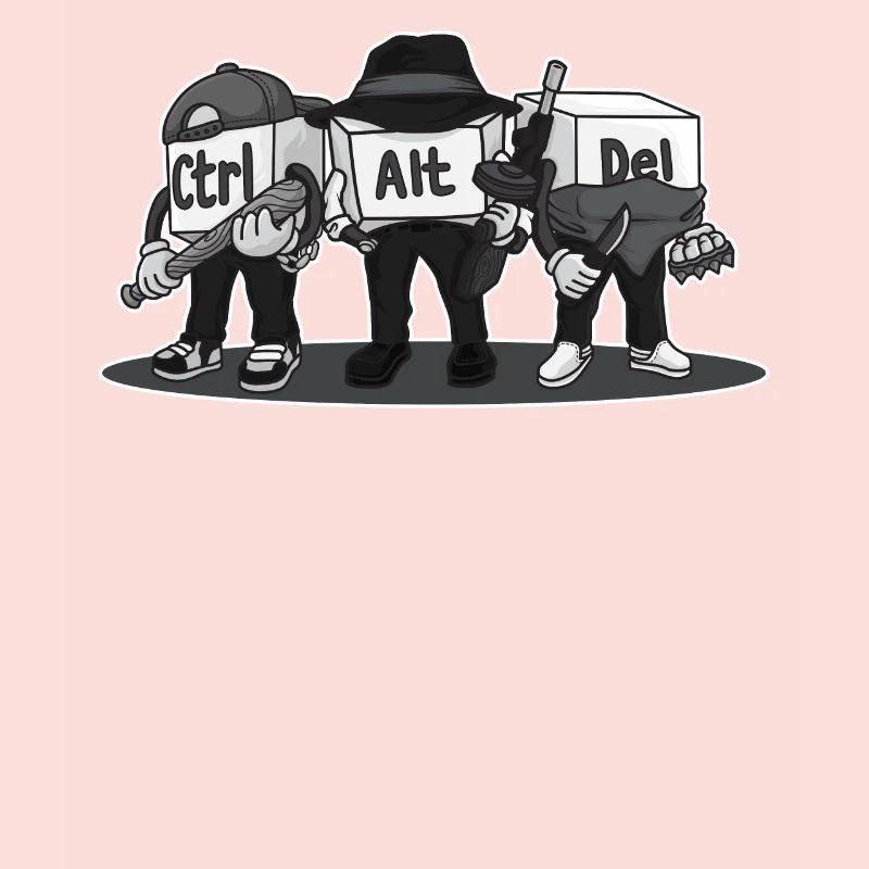 Ctrl Alt Del Computer Admin Nerd Geek Computer Scientist