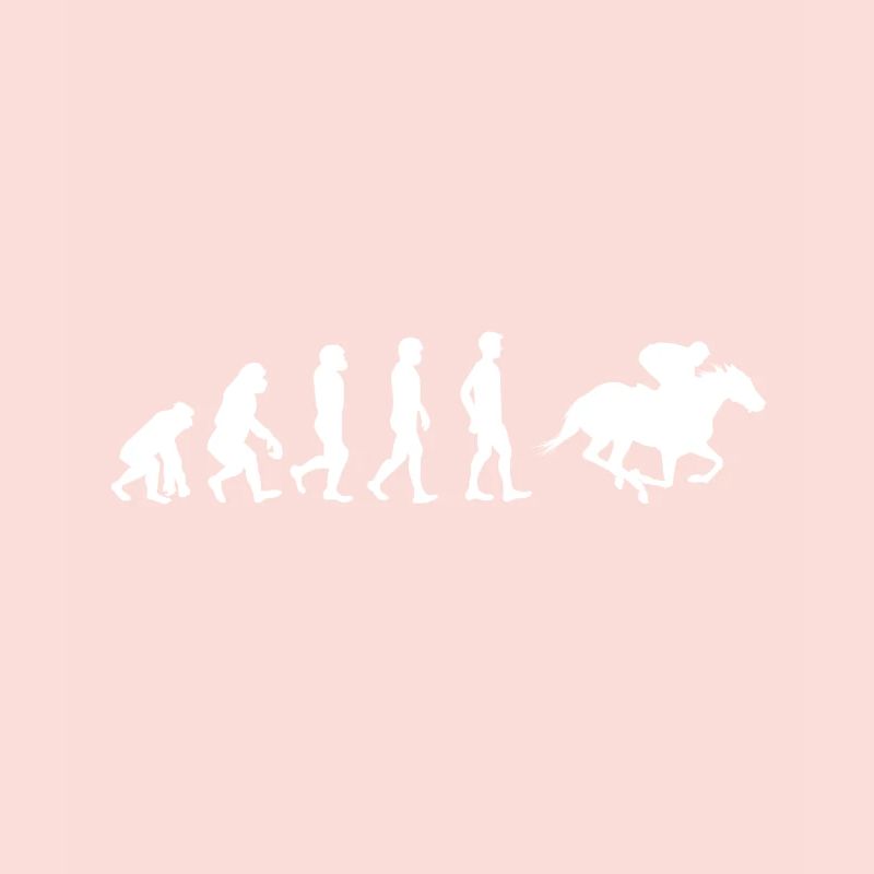 Rider Riding Equestrian Evolution Human Gift