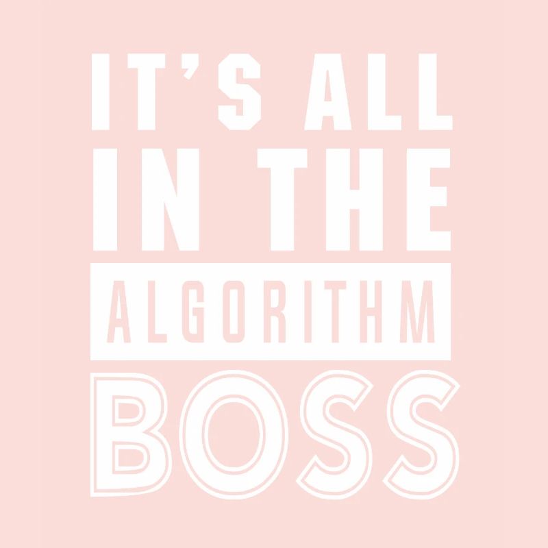 Tout dans le cadeau Algorithm Boss pour les geeks informatiques