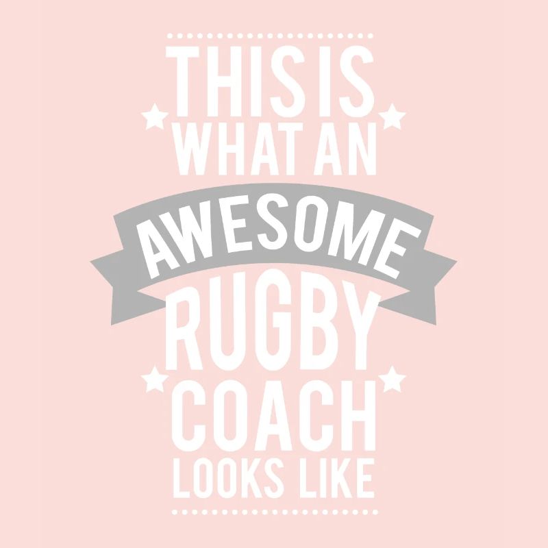 Cool Awesome Rugby Coach Rugby-Anhänger oder Rugby