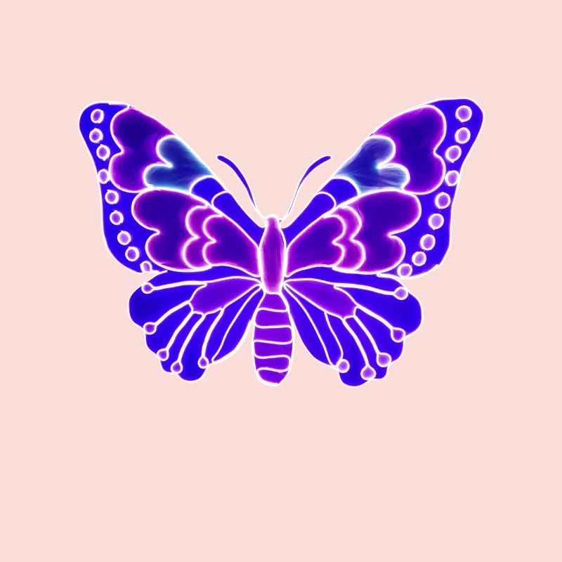Wunderschöner Lichtschmetterling
