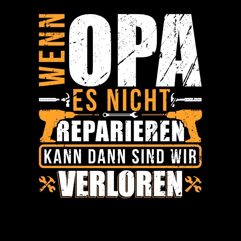 Handwerker Opa Geschenk - Super Vatertagsgeschenk
