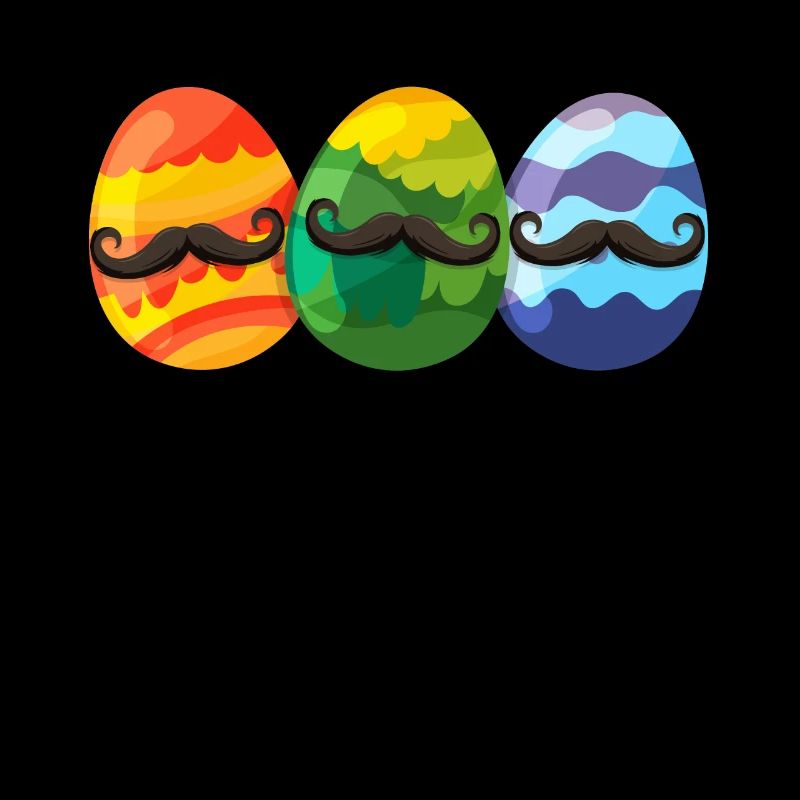 Oeuf de pâques hipster