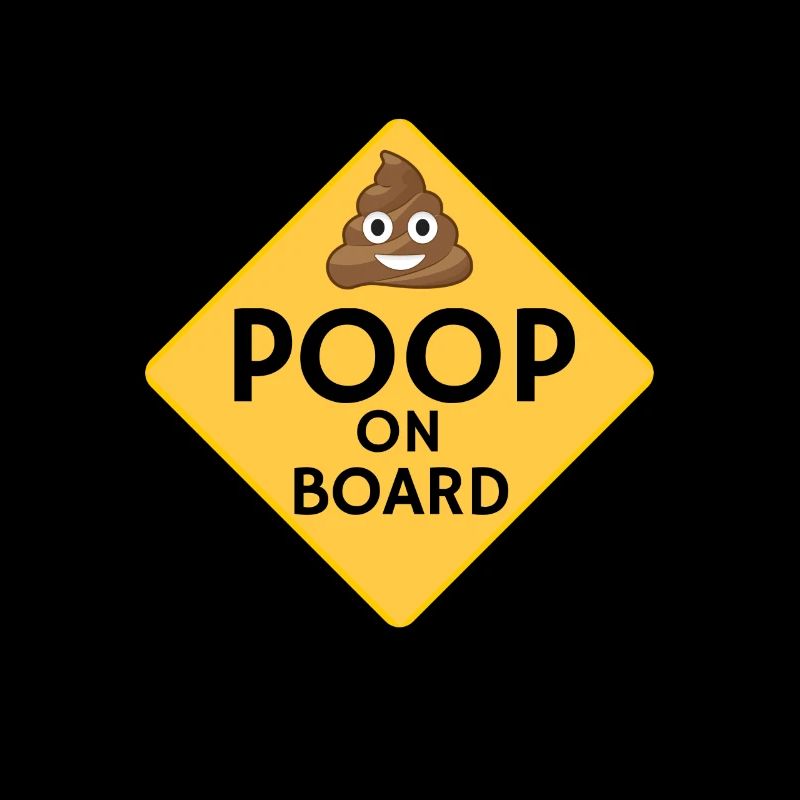 Kacken Sie an Bord