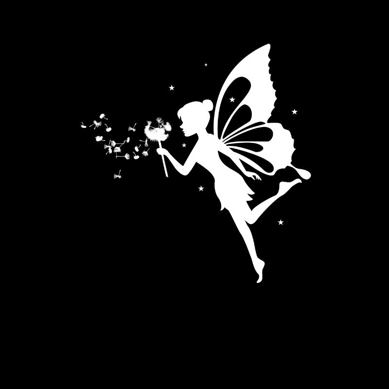 Fabelhafte Fee mit Pusteblume I Löwenzahn Geschenk
