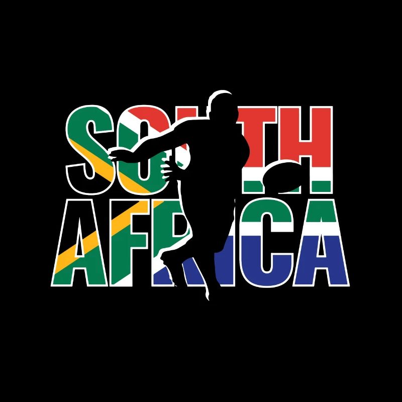 Kit de ventilateurs Rugby 2019 d'Afrique du Sud pour le Sud