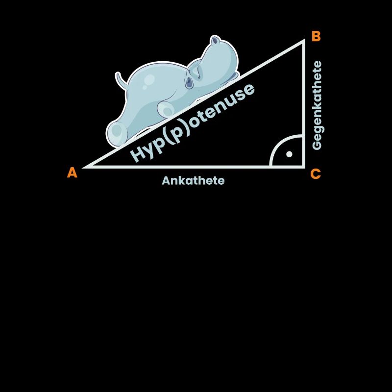 Lehrer Mathematiklehrer Lustig Geschenk Hypotenuse