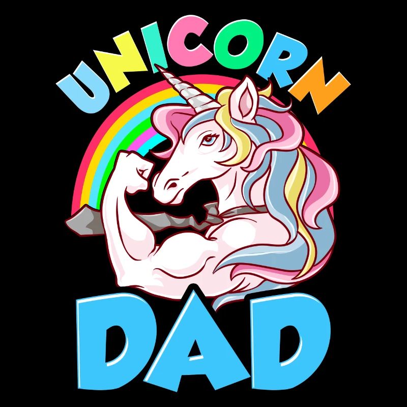 Awesome Einhorn Papa Coole Einhorn Väter