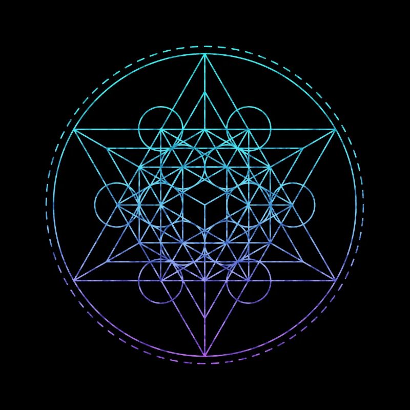Heiliges Geometrie-Knickenten-Metatron