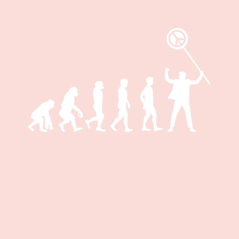 Evolution Peace Day Friedensbewegung T-Shirt