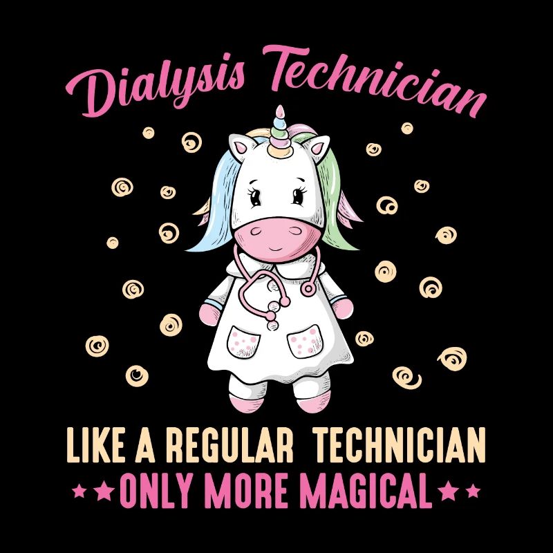 Dialyse Techniker Einhorn Schwester Nephrologe