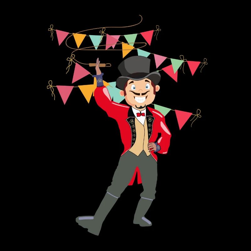 Circus trainer design for circus fans