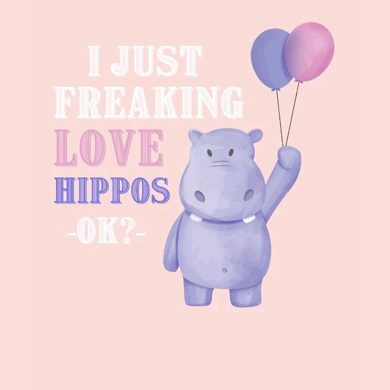 Hippo Nilpferd Geschenkidee