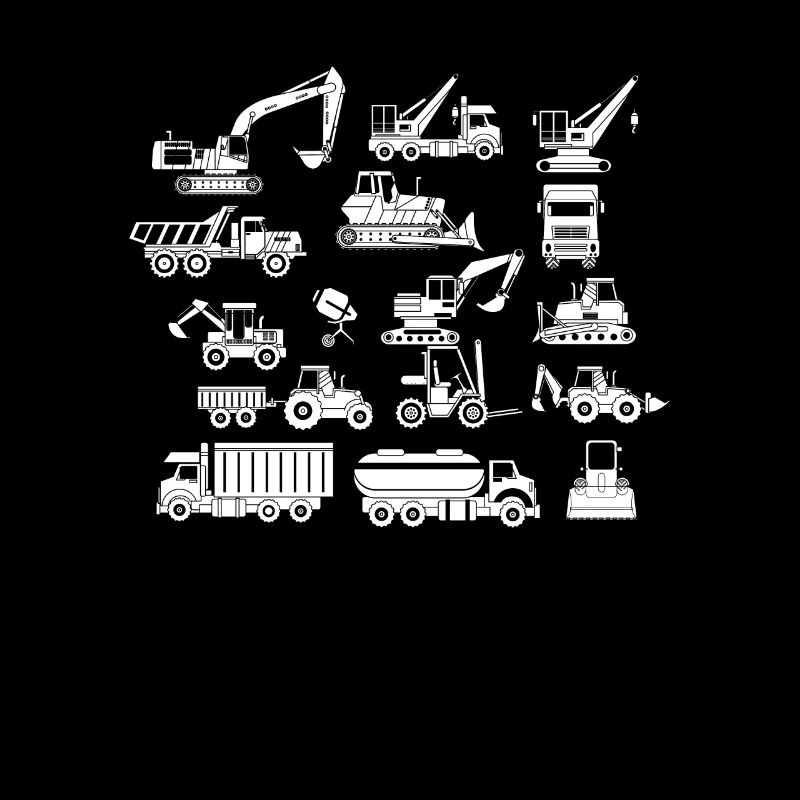 Excavator construction site vehicles truck construction caterpillar forklift