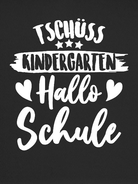 Tschüss Kindergarten