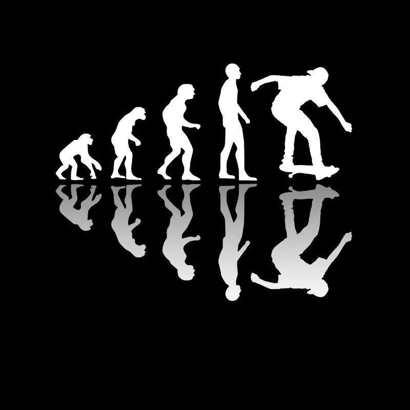 Skateboard Evolution Skater Skating
