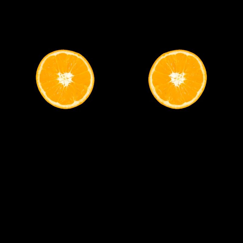 Orange fruit boobs breasts pervert gift