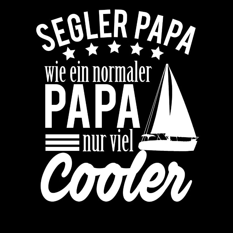 Segler Papa Boot Käptain Vatertagsgeschenk Vater