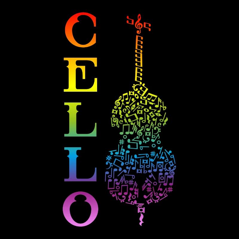 Cellist violoncello player cello