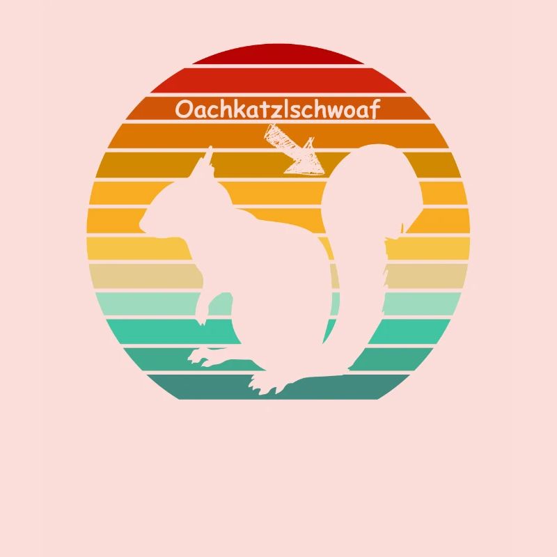 Oachkatzlschwoaf écureuil vintage dialecte
