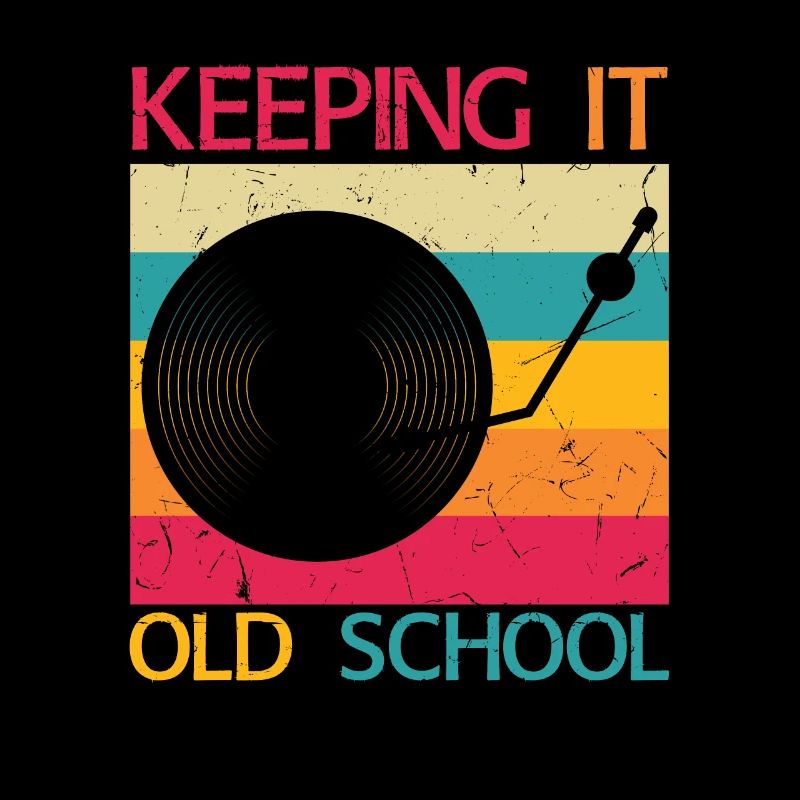 Keeping It Old School Vinyl