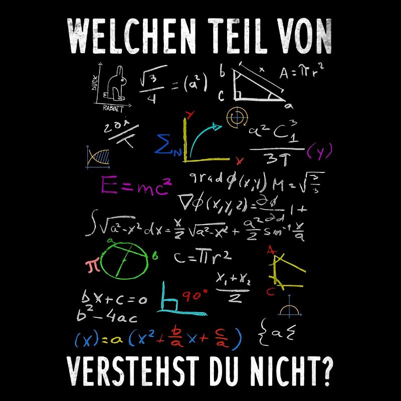 Welchen Teil von Mathe verstehst du nicht