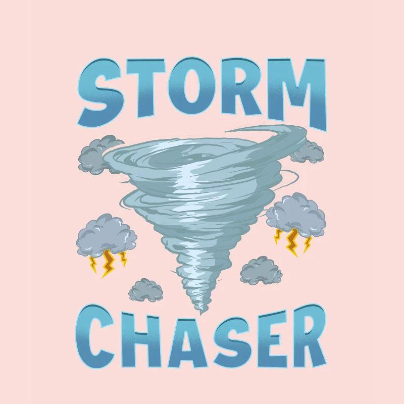 Cute Storm Chaser Severe Weather Tornado Hurricane