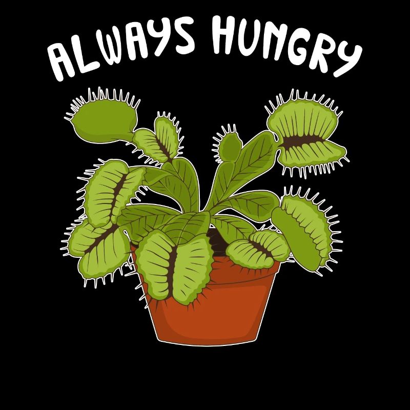 Impression toujours Hungry Funny Venus Flytrap