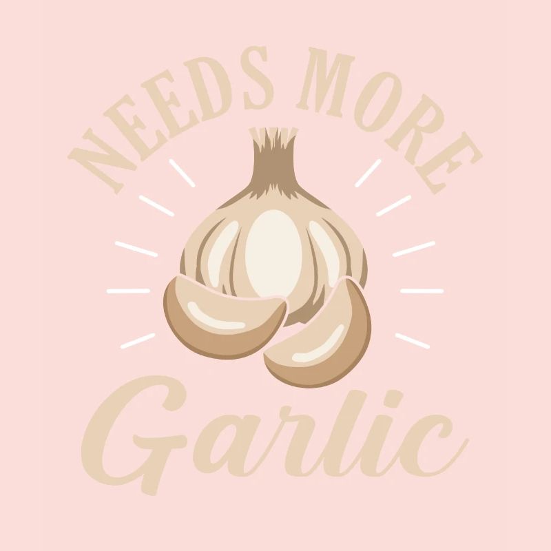 Garlic Vampire Fun Pun Needs More