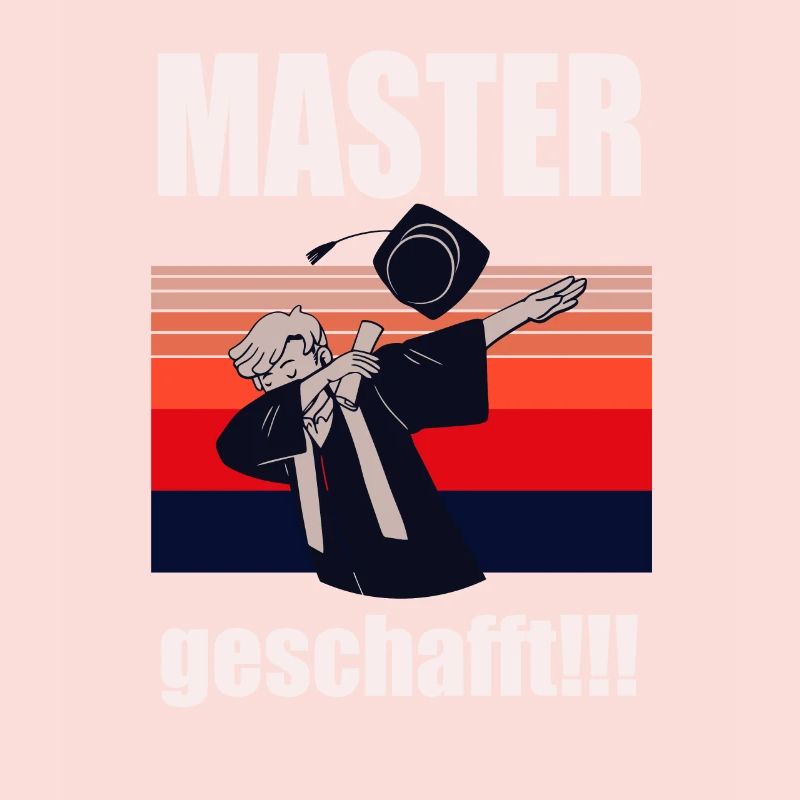 Master Geschafft Masterabschluss Geschenk