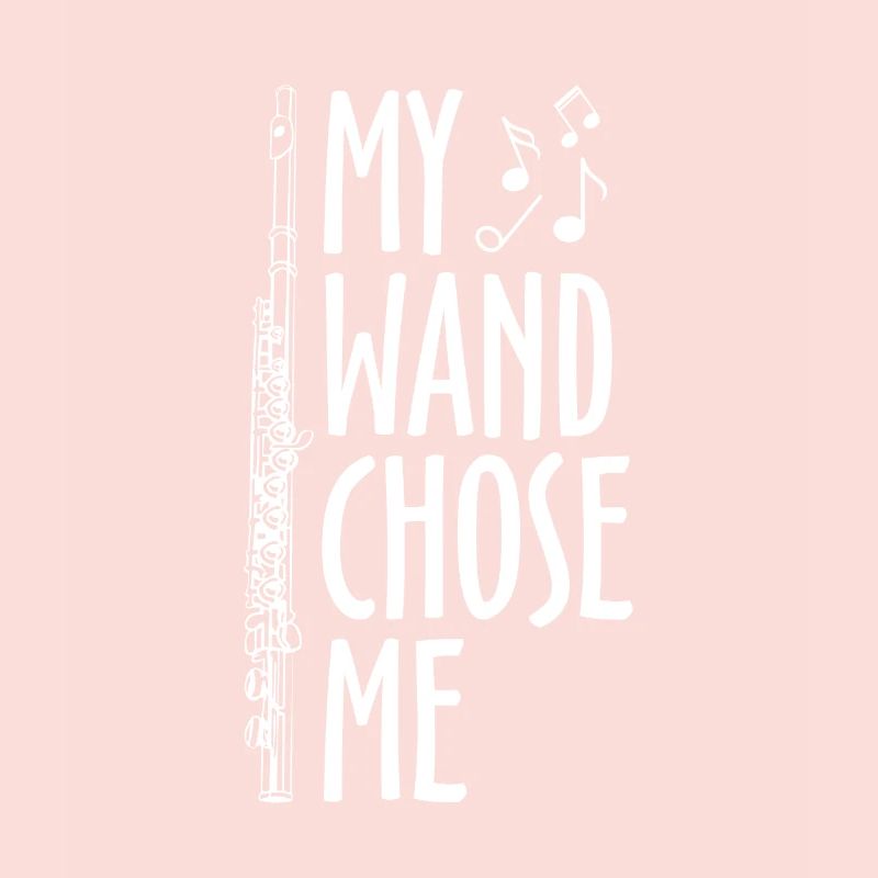 My Wand Chose Me Querflöte Geschenk