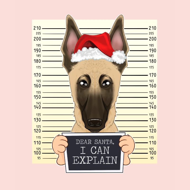 Dear Santa I Can Explain Belgian Malinois