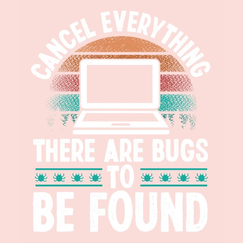 Assurance qualité Vintage Bugs Code Testing QA