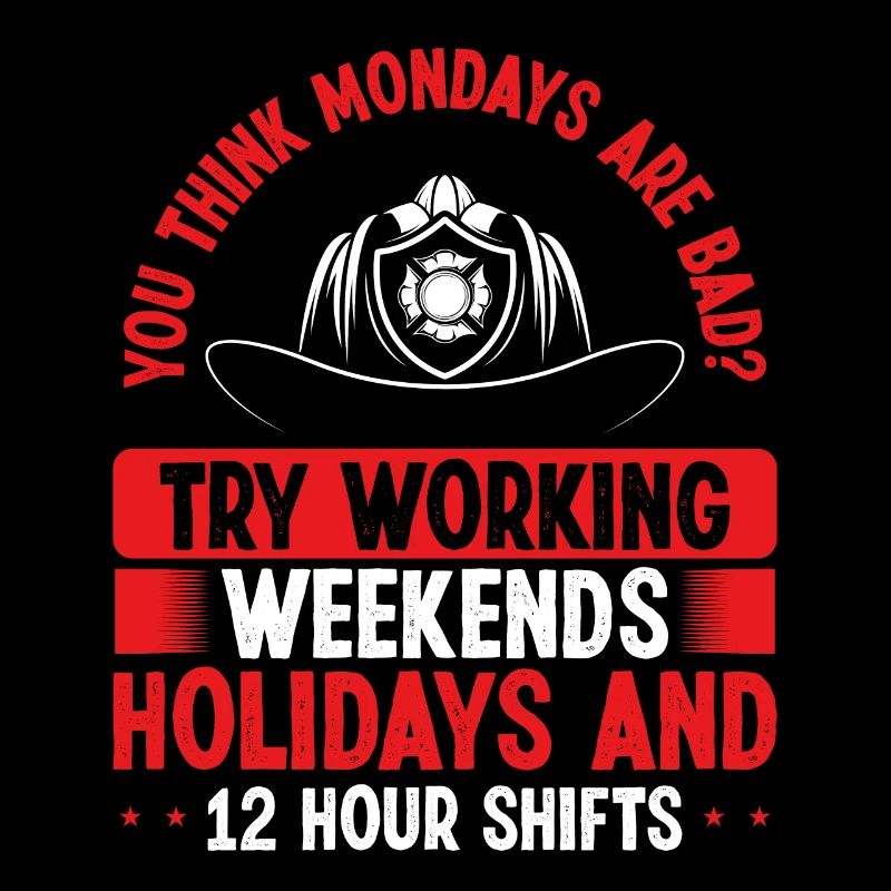 Firefighter Fire Hose Mask Night Shift Firemen
