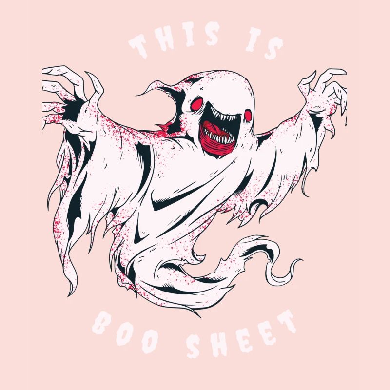 This Is Boo Sheet Halloween Ghost