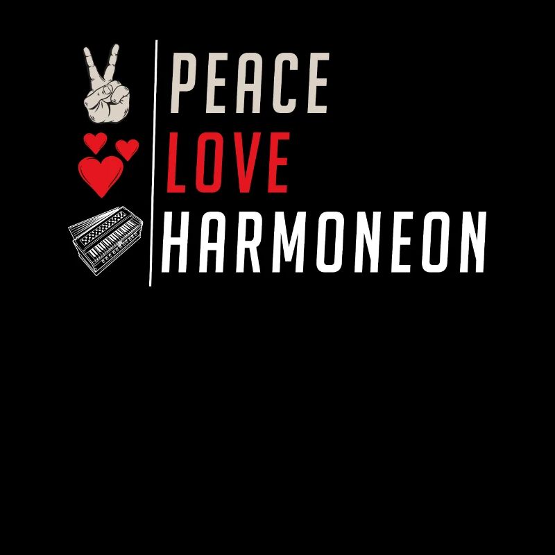 Peace Love Harmoneon Instrument