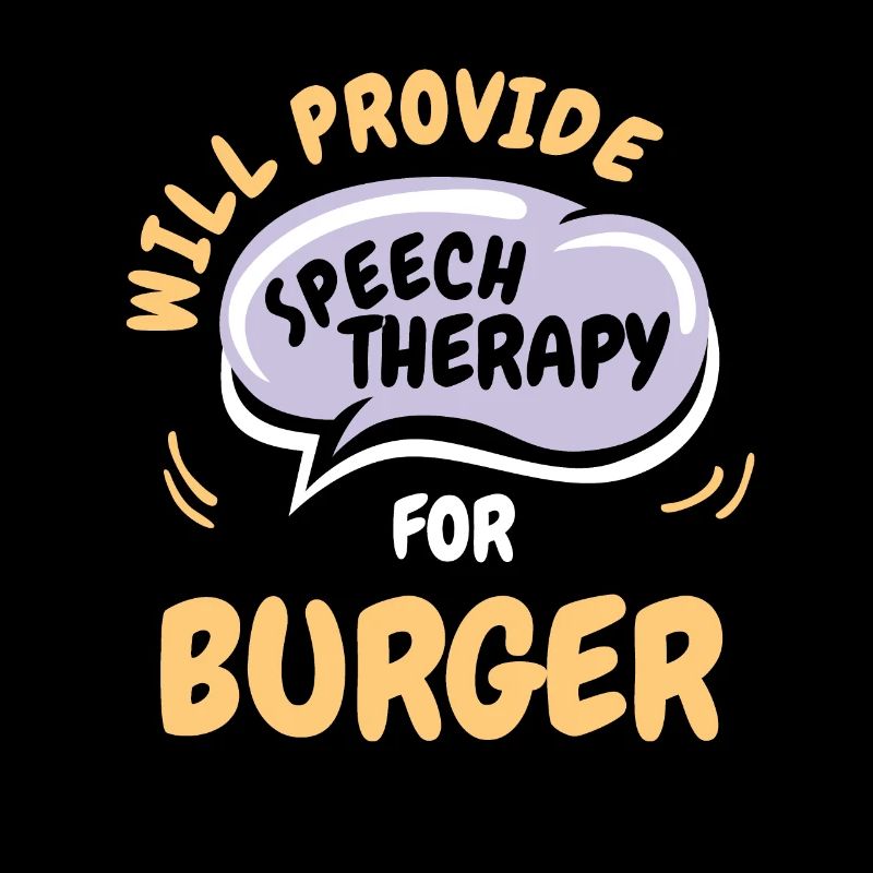 Provide Speech Therapy for Burger Funny Speech