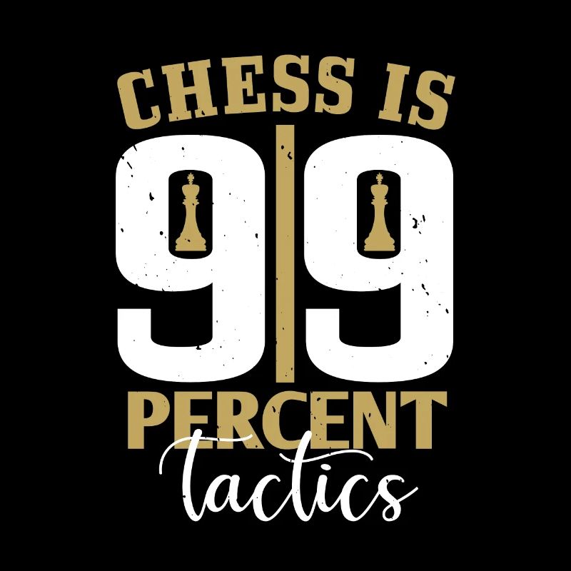Chess is 99 percent tactics