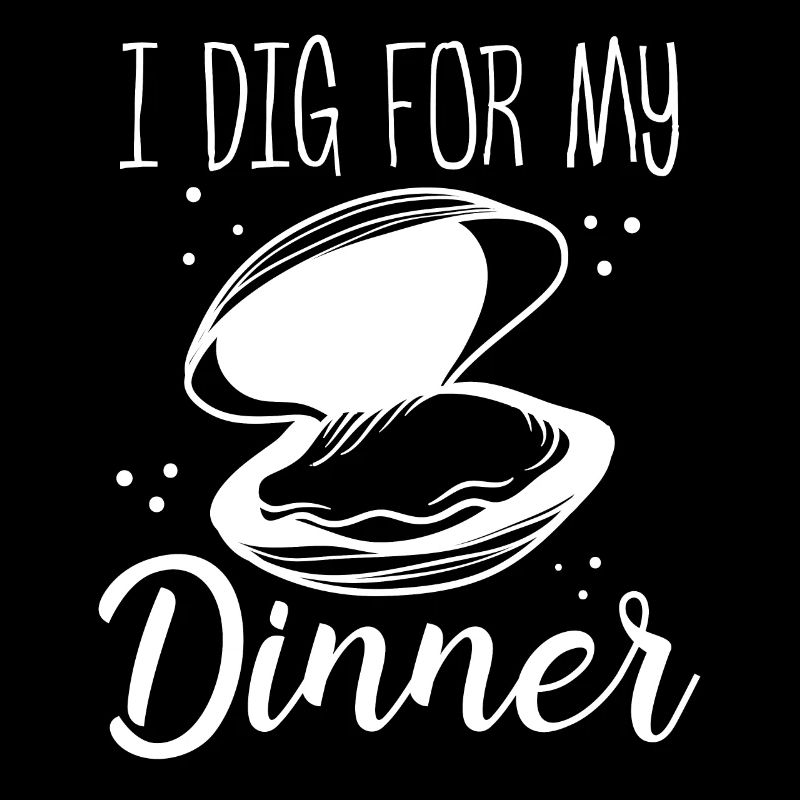 Clamming I dig for my Dinner Clam Clam Digger