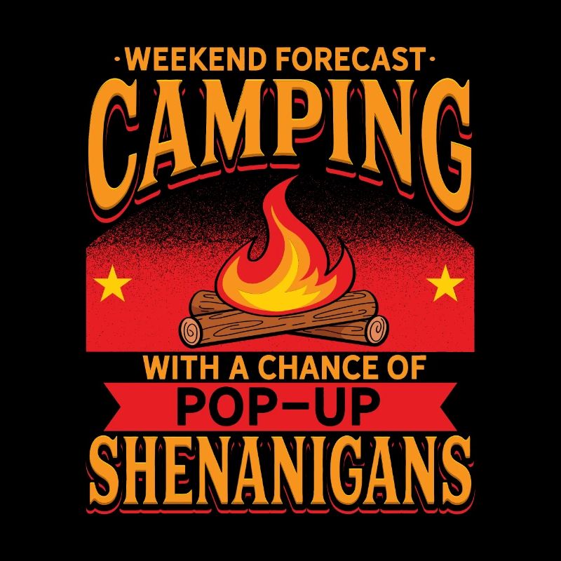 Pop-up Camper Shenanigans Fun Camping