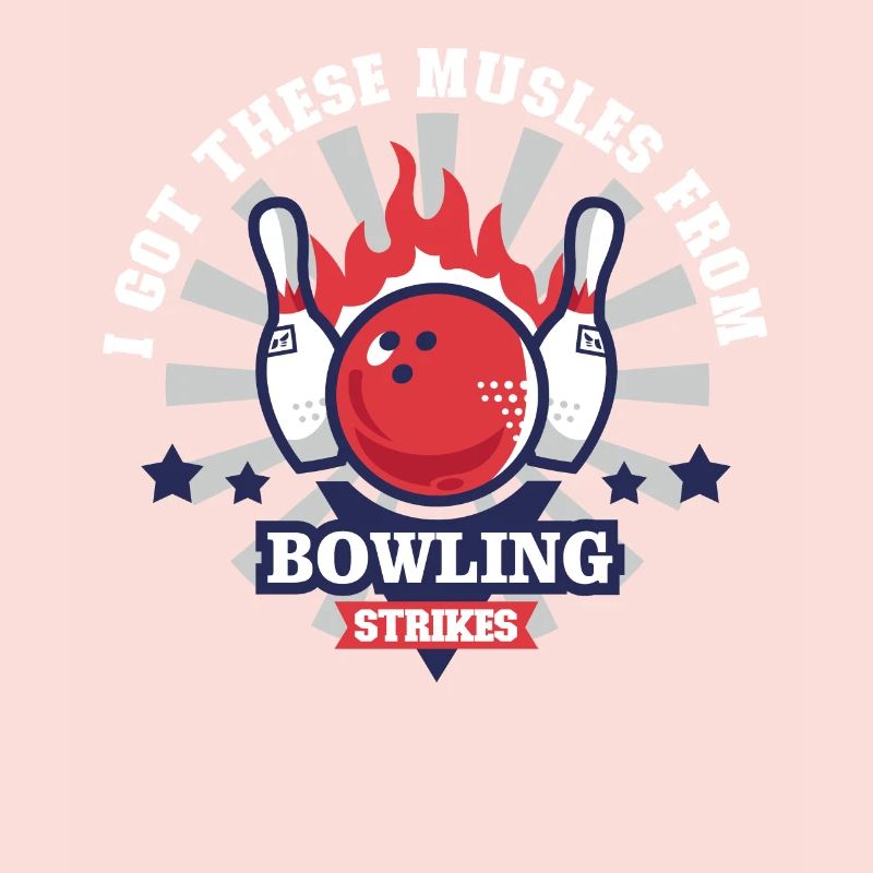 Drôle d’équipe de bowling Bowler Strike Gift Idea