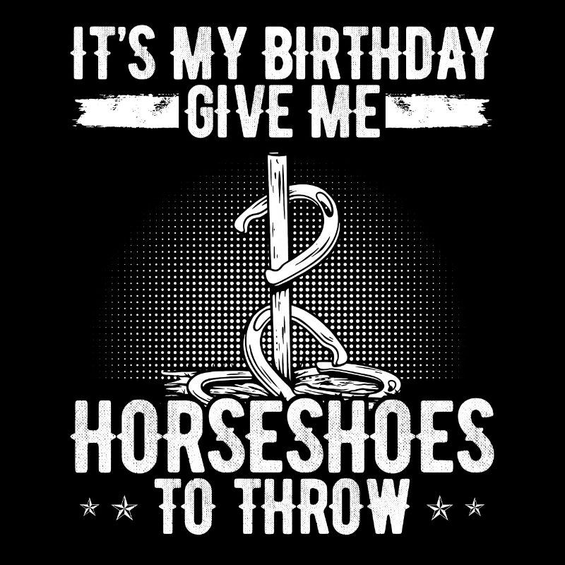 Horseshoe Pitching Game Birthday Idea for Tosser
