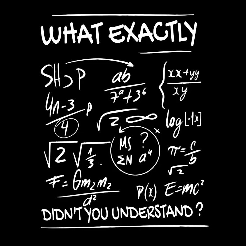What exactly didn't you understand science teacher