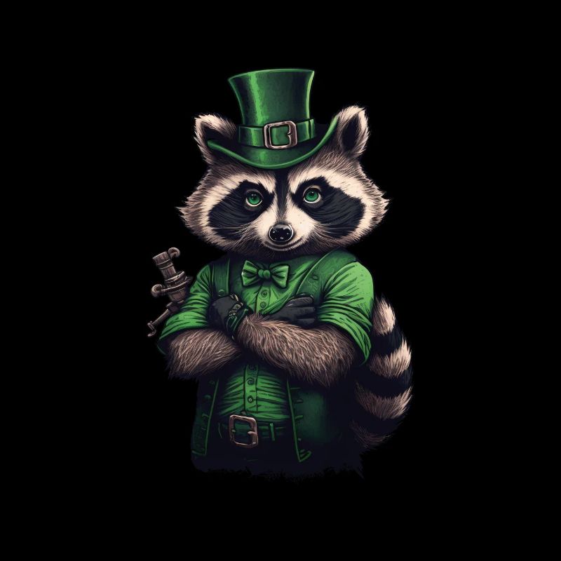 Raton laveur St. Patty