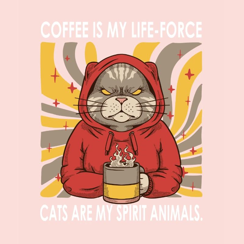 Cats And Coffee, The Two Things That Make Me Feel